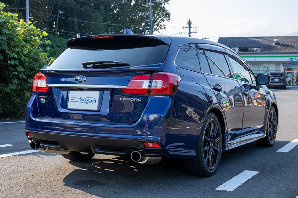 レヴォーグ 1.6GT EyeSight S-style リアビュー