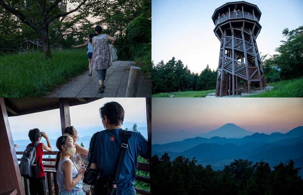 菜の花展望台到着