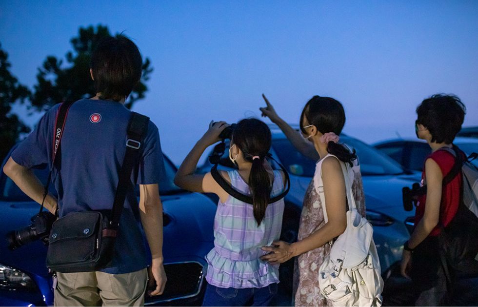 一番星み〜つけた!