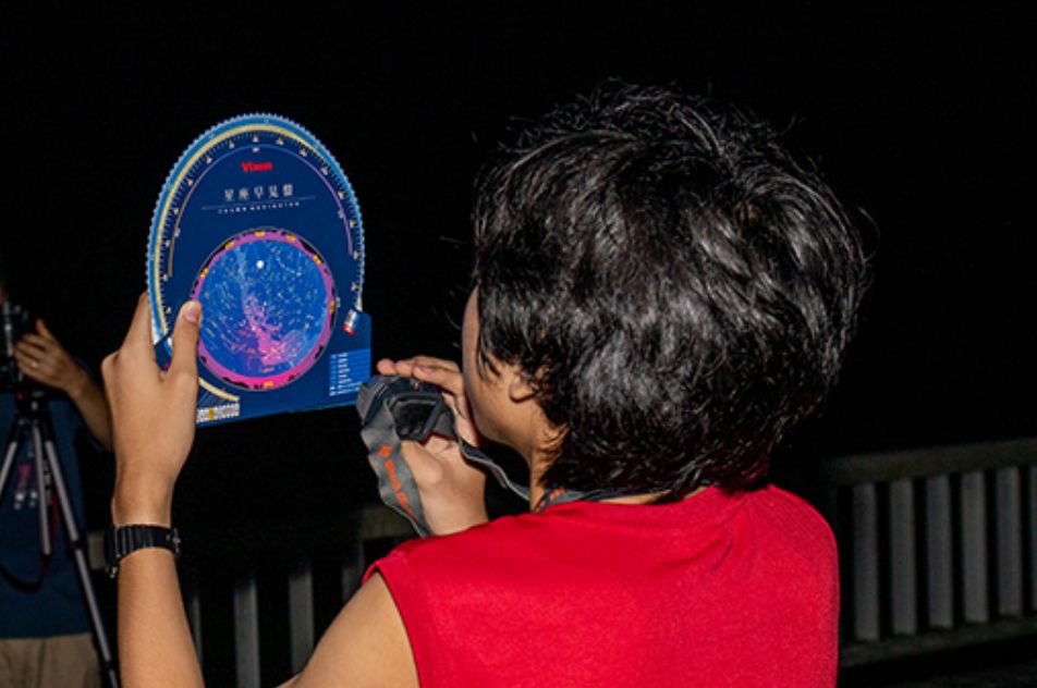 おだやかな星空観賞を愉しむ