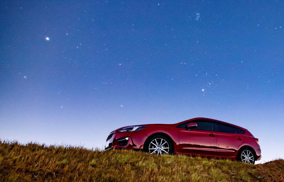 おっ! すばるが見える