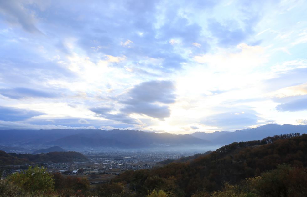 翌朝。朝食を食べて帰路へ。
