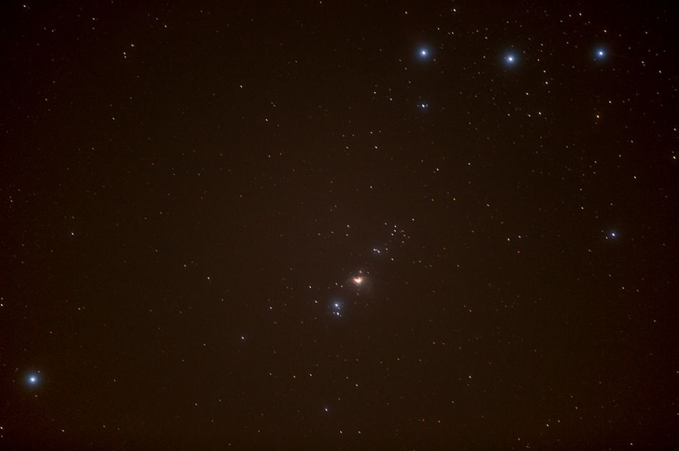 オリオン大星雲付近