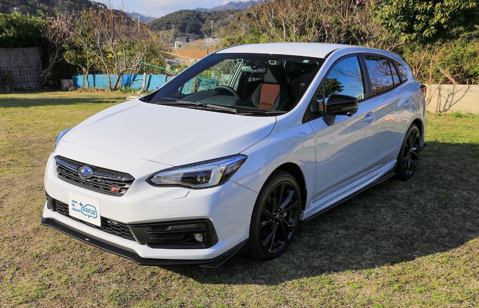 今回の星空車、IMPREZA STI Sport