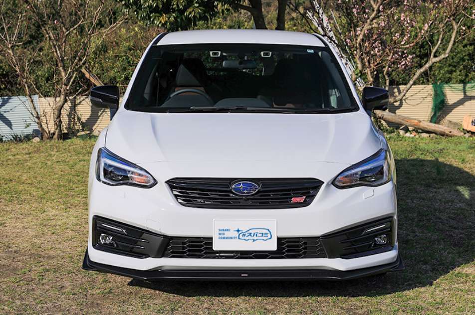 今回の星空車、IMPREZA STI Sport
