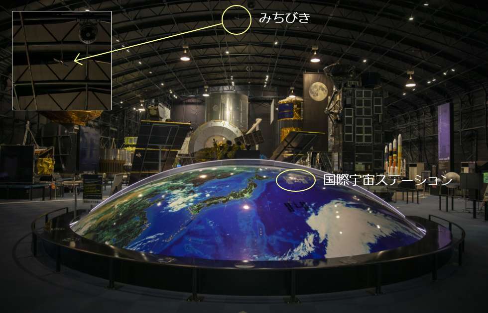 準天頂衛星「みちびき」はどこ?