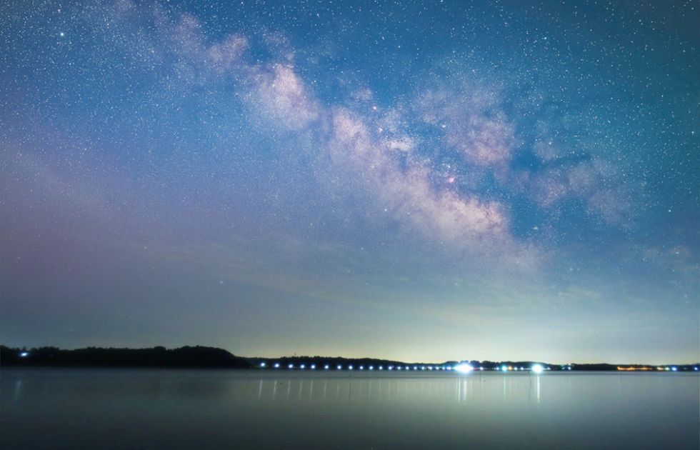 一足先に夏の星空