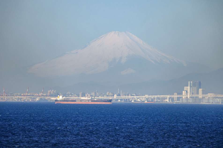 富士山がくっきり