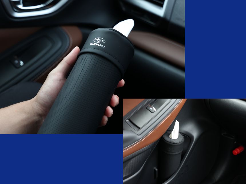 ボトル型ティッシュケース