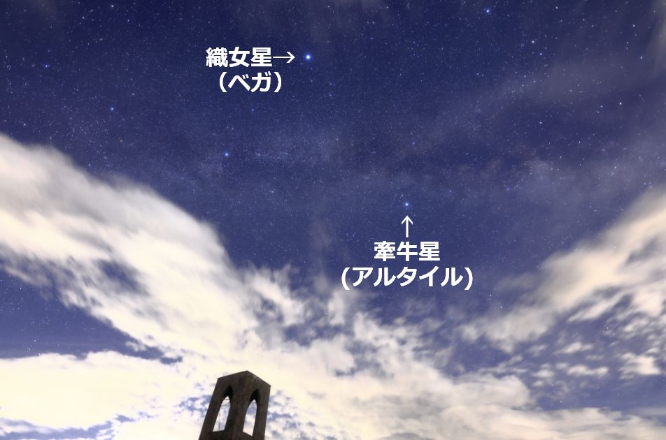 ベガとアルタイル