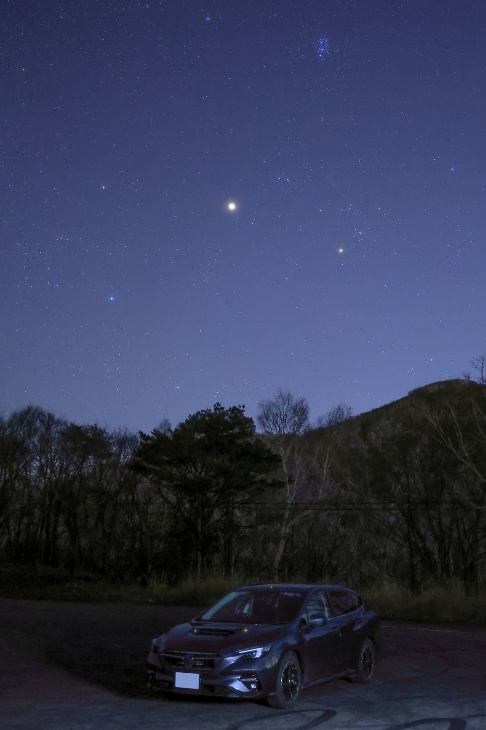 恒例の愛車とすばるのツーショット
