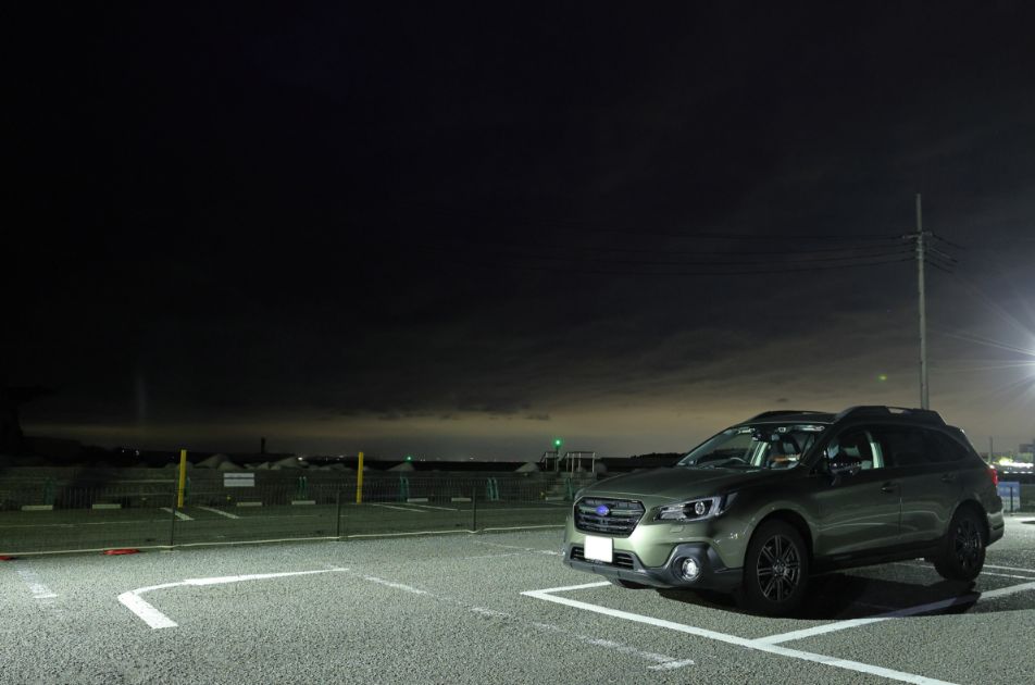 日没後から急激に雲が立ち込めました