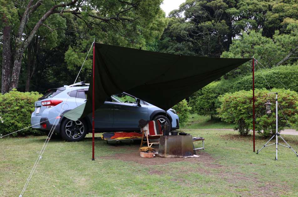 夏仕様ソロキャンスタイル